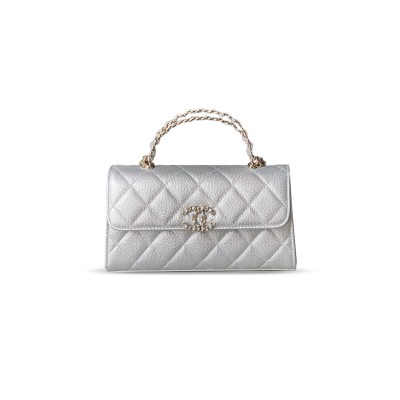 CHANEL FLAP PHONE HOLDER WITH CHAIN AP3238 (18*10*4.5cm)